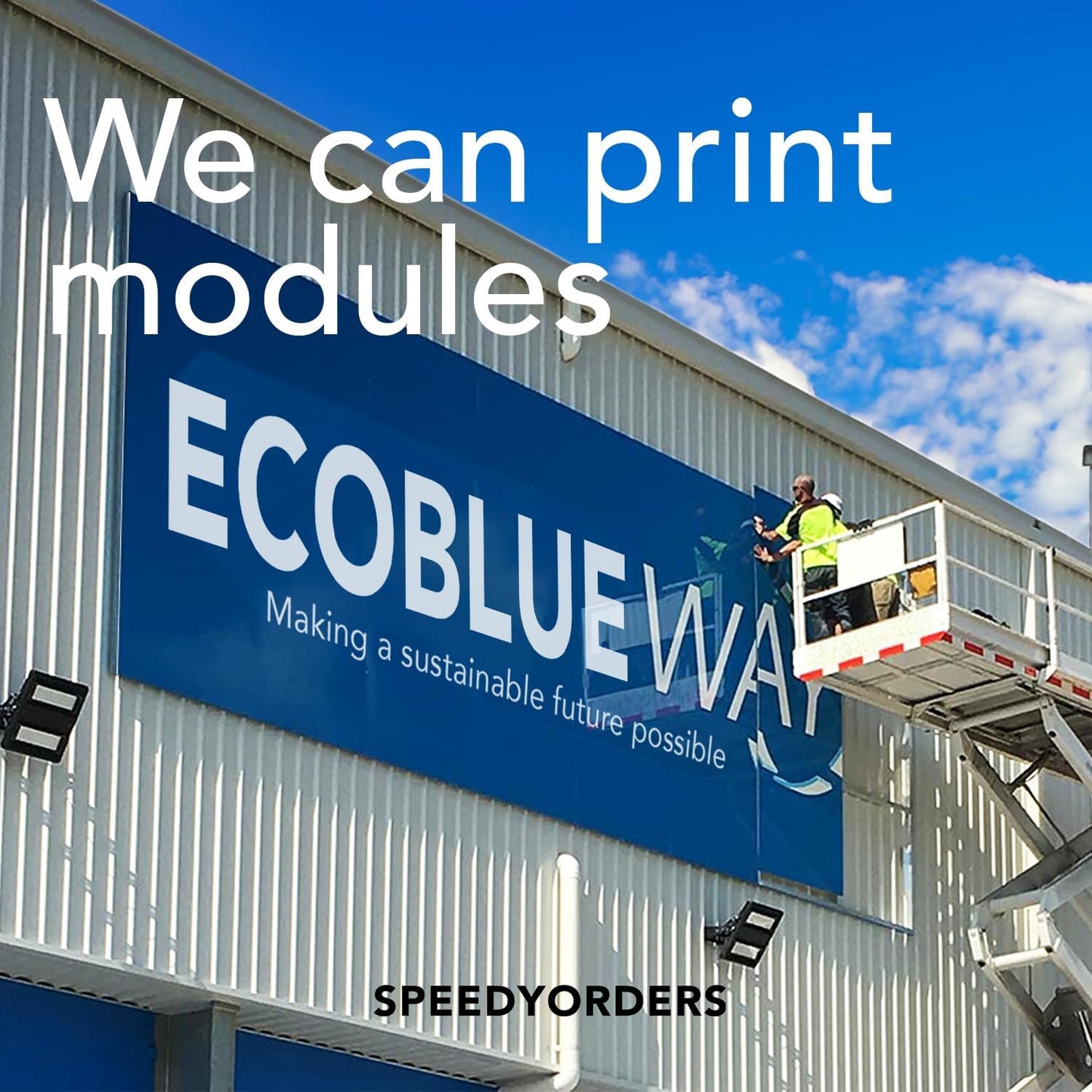 Custom Metal & Aluminum Signs - Personalized Outdoor Business Signs, White (Red, 18x12 In)