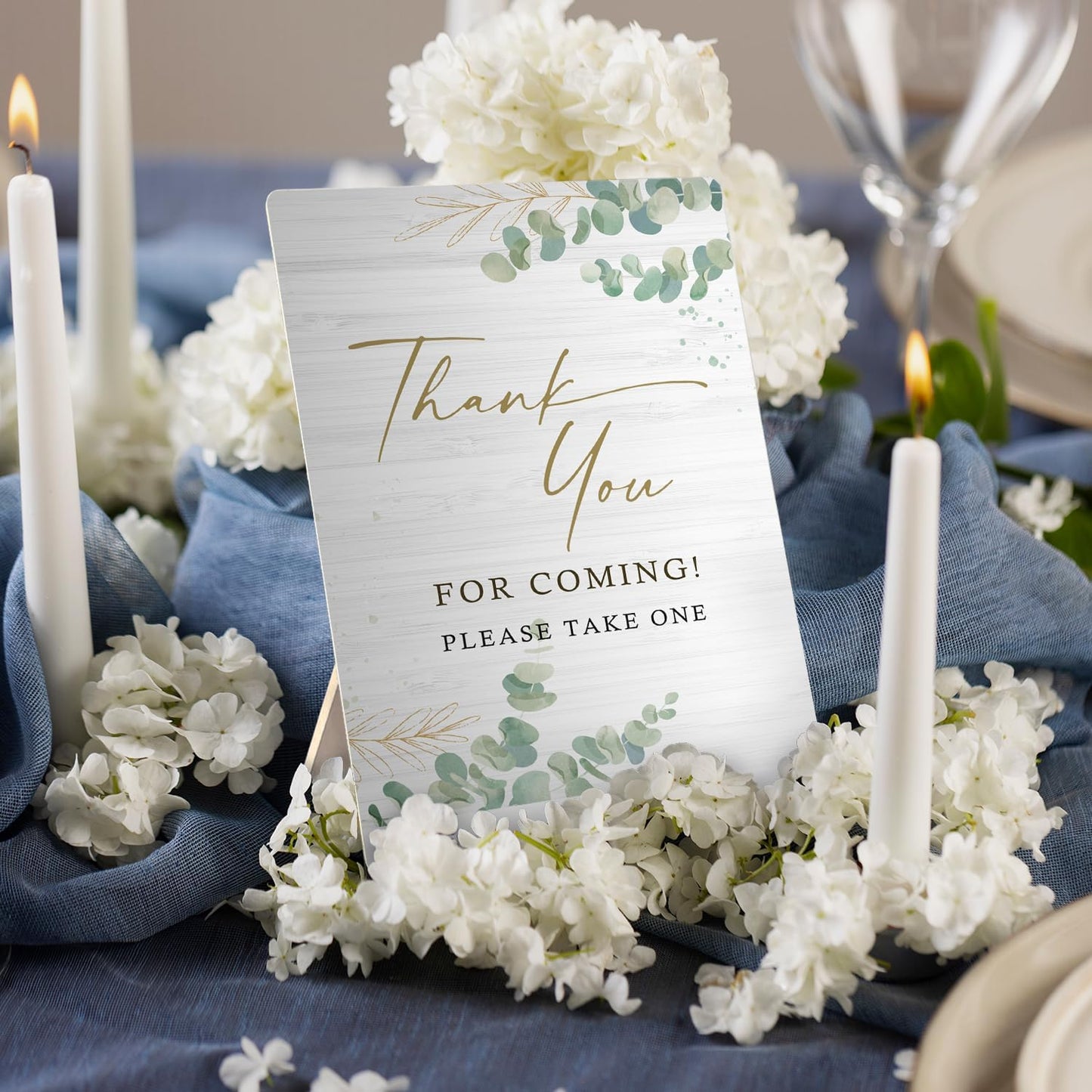 Wedding Wooden Stand 5x7 Inch,Bridal Shower Wooden Sign,Wedding Welcome Table Sign,Please Take One Sign,Baby Shower Sign,Thank You For Coming Gifts