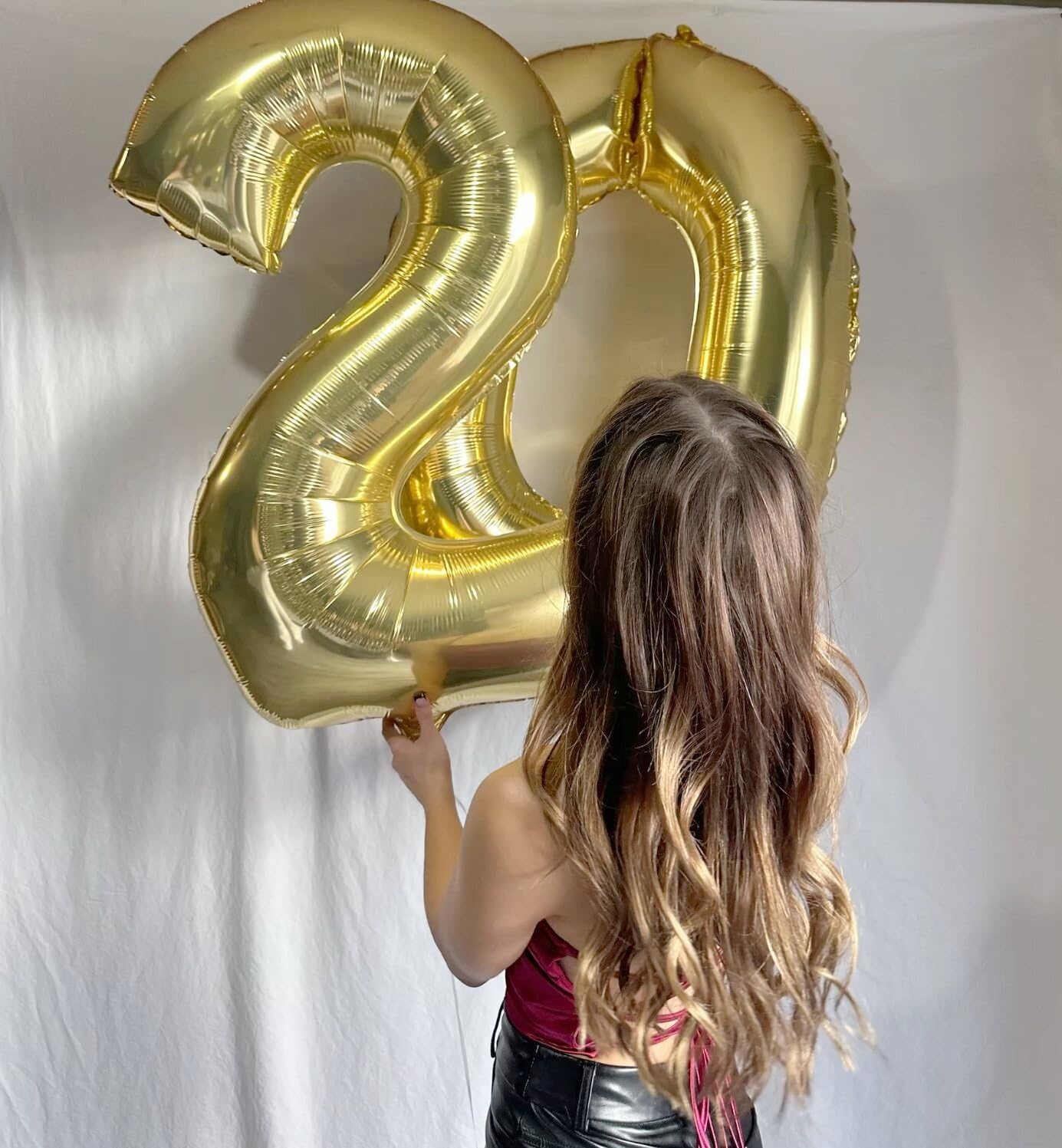 Champagne Gold 40 Inch 0 Number Balloons, 0 Decorations for 10 20 30 40 50 60 70 80 90 100 Birthday, 2026 Light Gold Foil Giant Birthday Graduations Anniversary Party Balloon