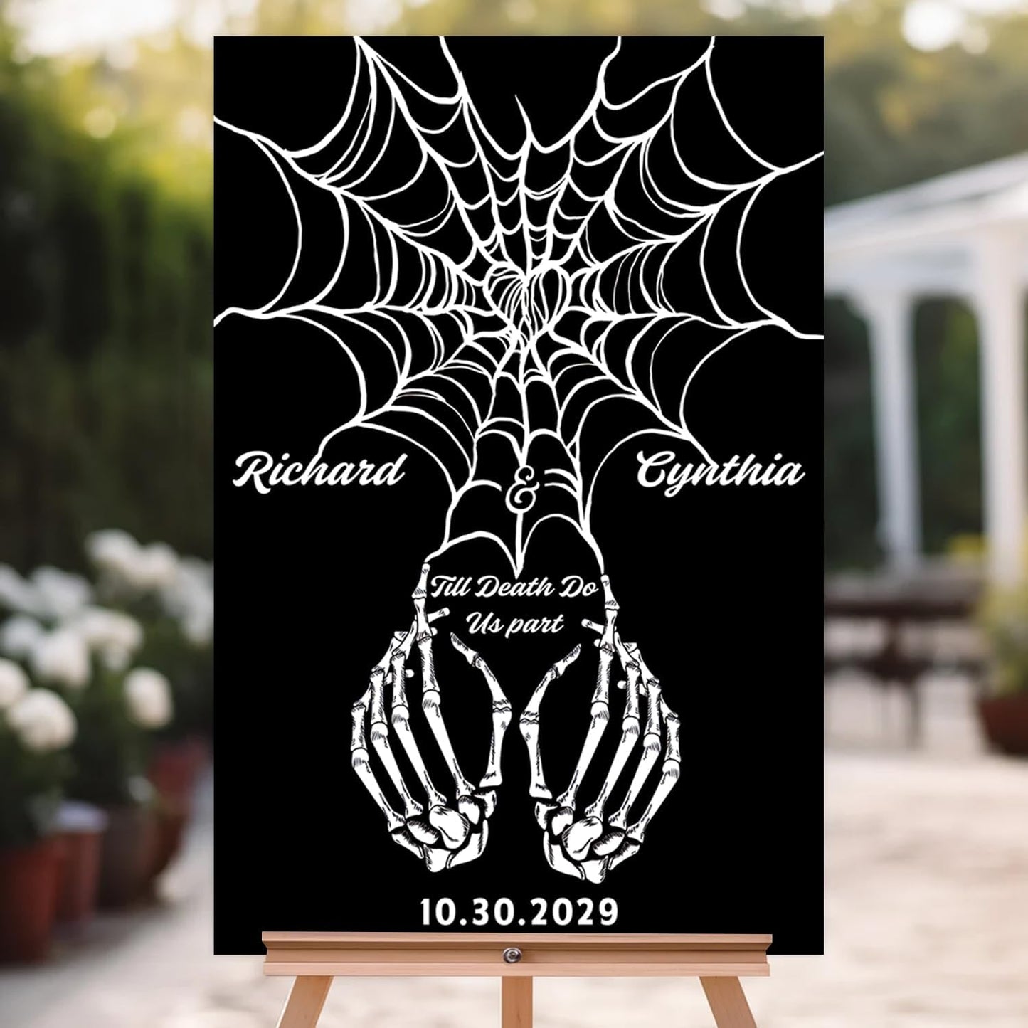 Halloween Wedding Welcome Sign, Gothic Welcome Sign Black Burgundy Wedding Sign, Wedding Sign Halloween Wedding, Gothic Wedding, Wedding Welcome Signs For Ceremony, Wedding Sign