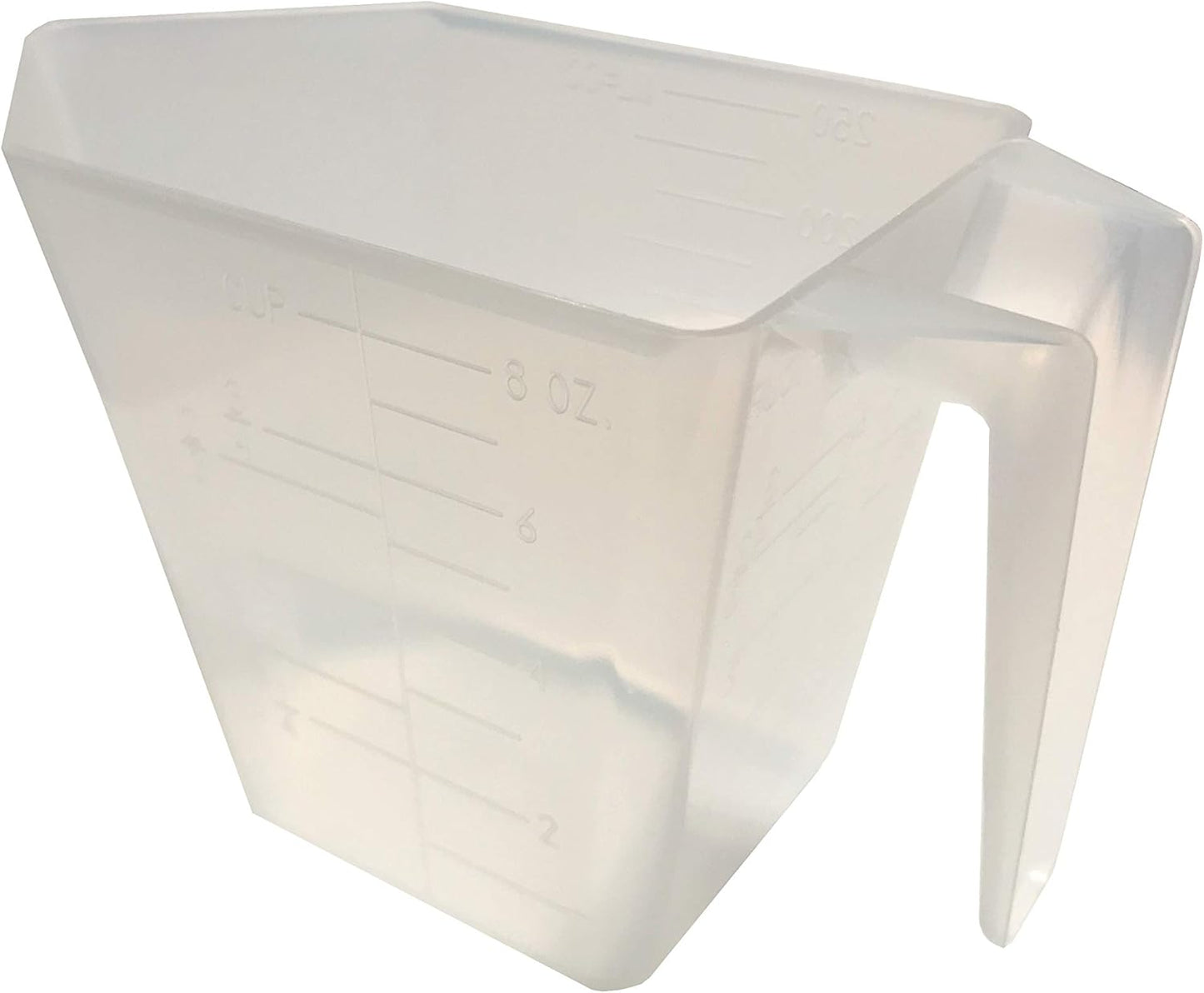 1 Cup (8 Oz. | 250 mL) Scoop for Measuring Coffee, Pet Food, Grains, Protein, Spices and Other Dry Goods (Pack of 1)