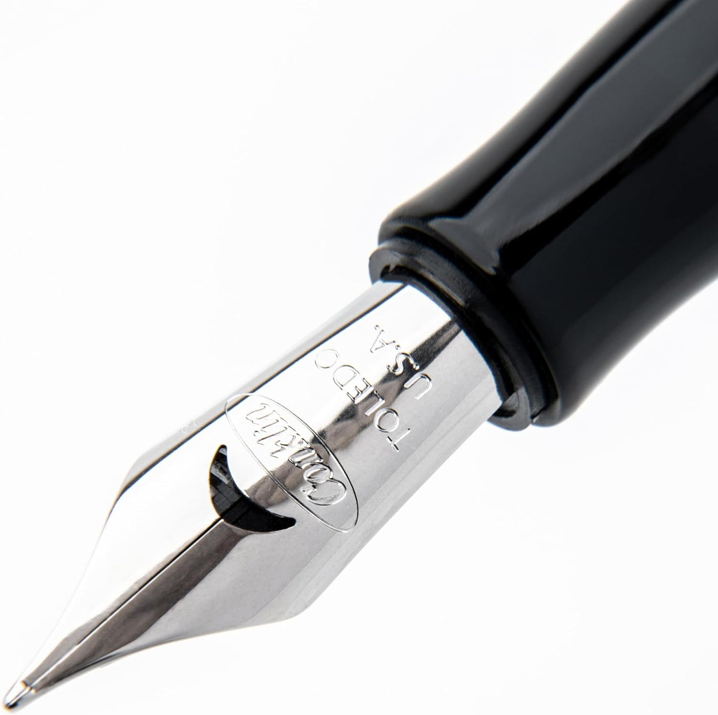 Conklin Duragraph Fountain Pen Abalone Nights - Broad Nib, Elegant Writing Instrument with Stunning Abalone Finish