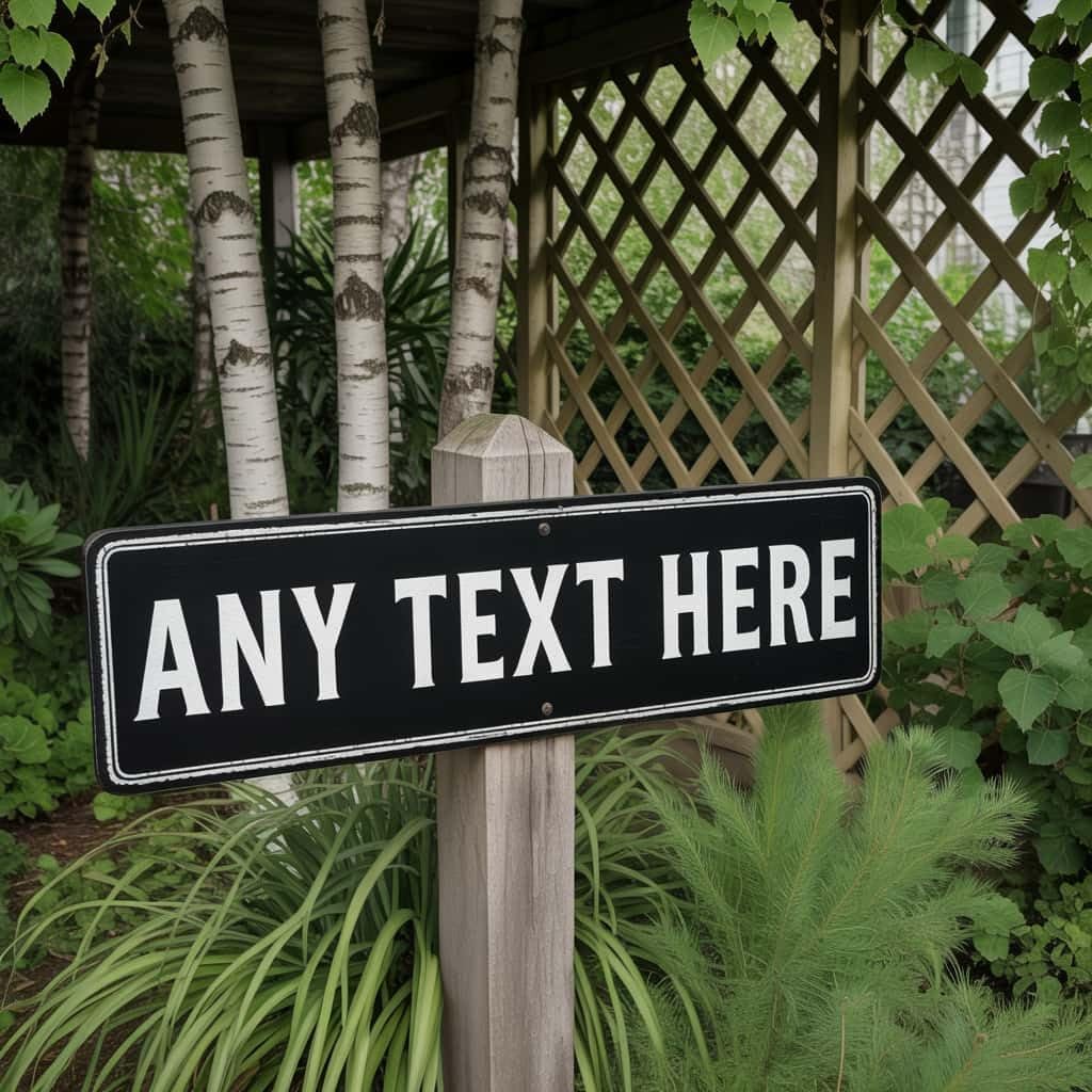 Custom Signs Outdoor Metal, Personalized Street Sign for Home Bar Wall Decor, 6x24 Inches, Fade Resistant Aluminum-UV Protected and Weatherproof