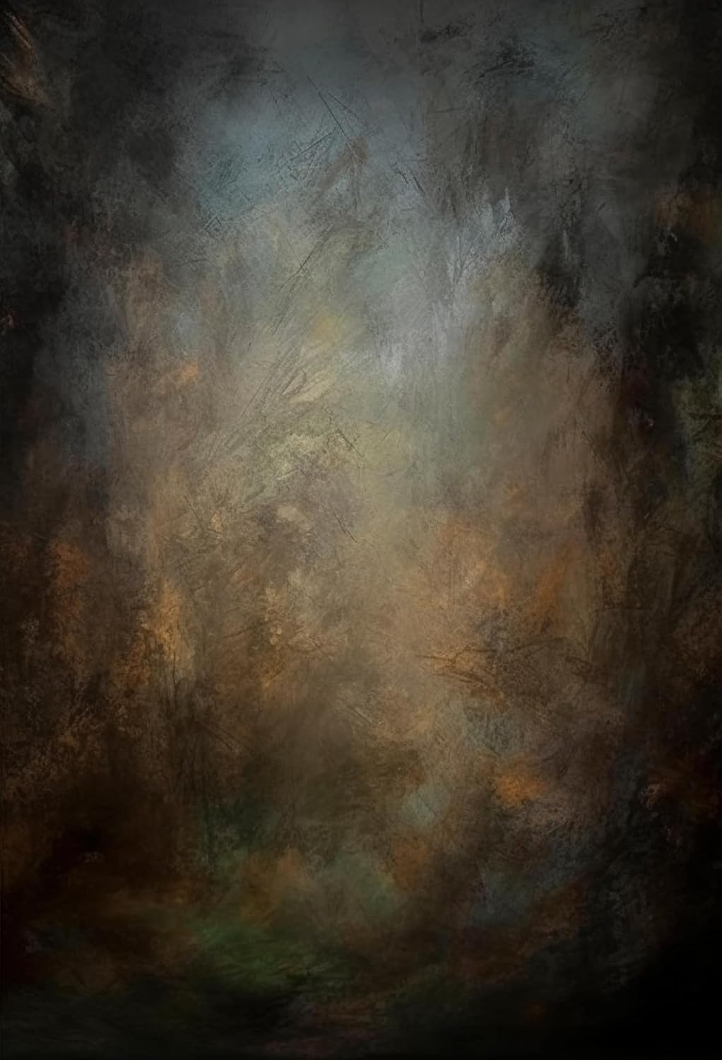 5x7ft Old Master Mottled Portrait Photography Backdrops Abstract Rust Spots Backdrop Background for Photoshoot