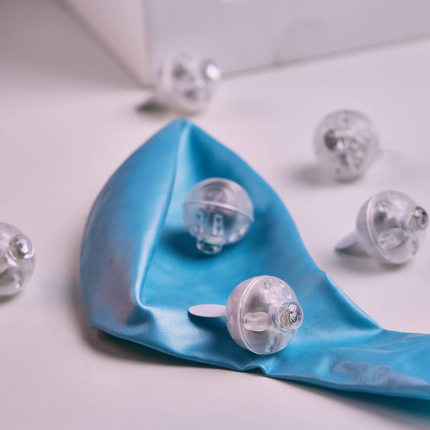 Aogist 200Pcs White Balloon Lights with Hook,Long Standby Time,Waterproof Mini Light for Birthday Party Wedding Christmas Halloween Easter Decorative