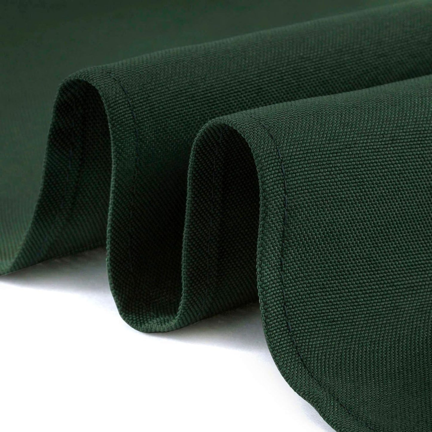 Lann's Linens - 10 Premium 70" Round Tablecloths for Wedding/Banquet/Restaurant - Polyester Fabric Table Cloths - Hunter Green