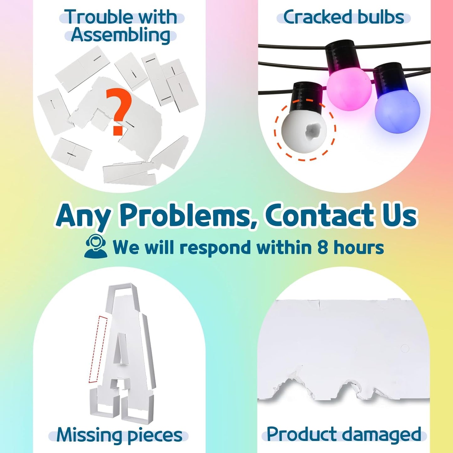 4FT Colorful Marquee Light Up Letters D, 18 Colors Light Up Alphabet Signs with Remote, Marry Me Sign, Large Letter for Birthday Engagement Anniversary Wedding Party Decor