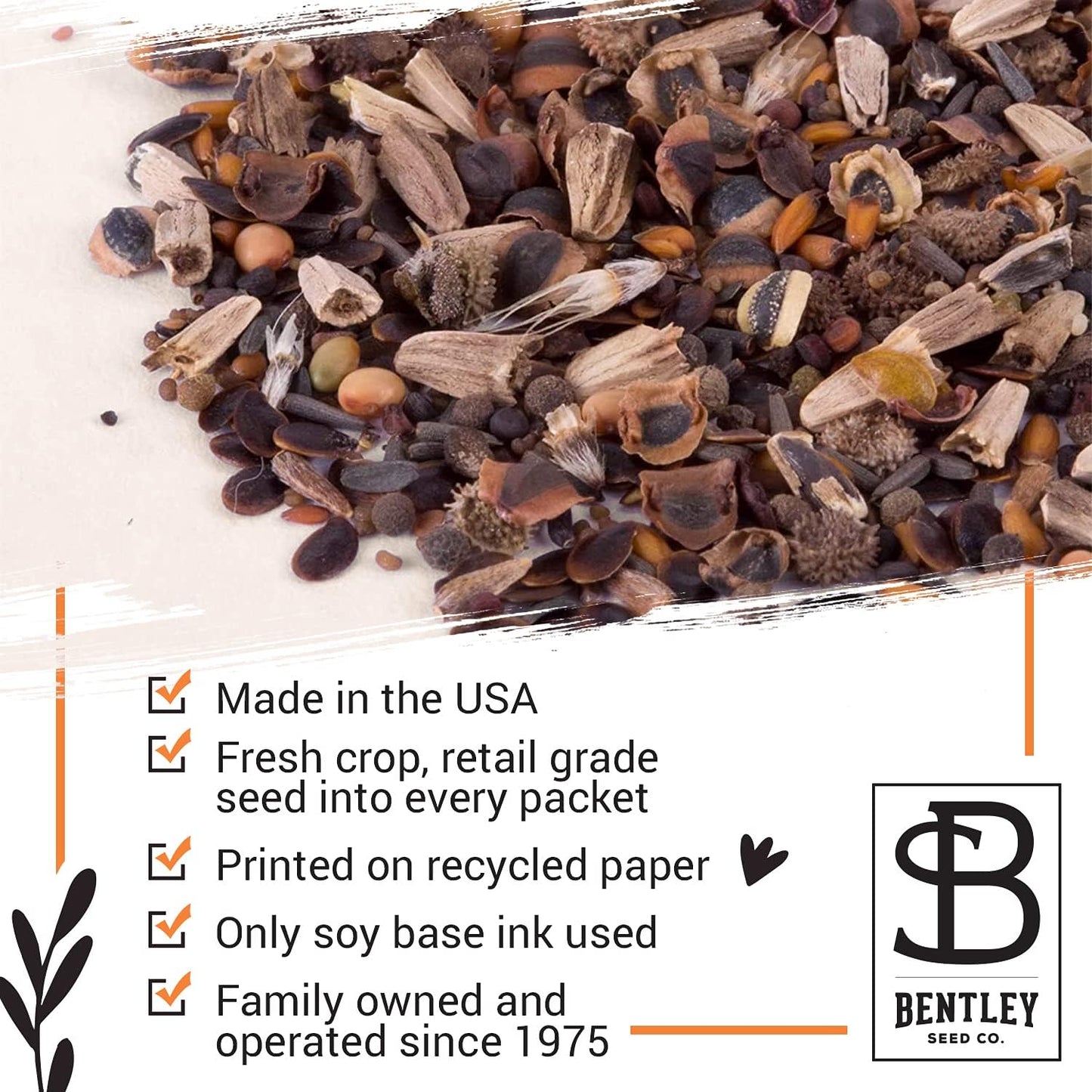 Bentley Seeds with Faith Pre Filled Giant Curled India Seed Packets - 25 Individual Mustard Seed Packs - Ideal for Party Favors - Non-GMO - Eco-Friendly Spring to Fall Gift - Outdoor Garden Seeds