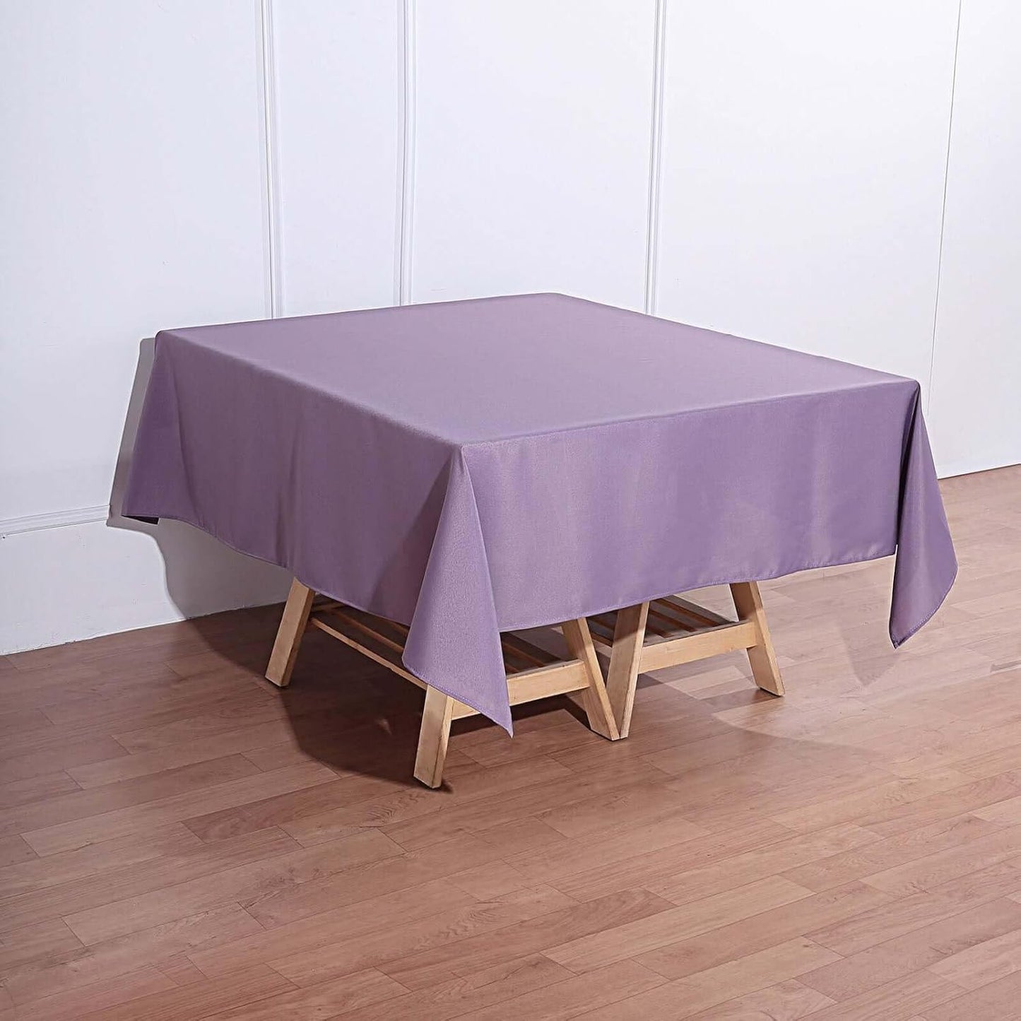 Efavormart 70" Square Linens Violet Amethyst Wholesale Linens Polyester Square Linen Tablecloth for Wedding Banquet Restaurant