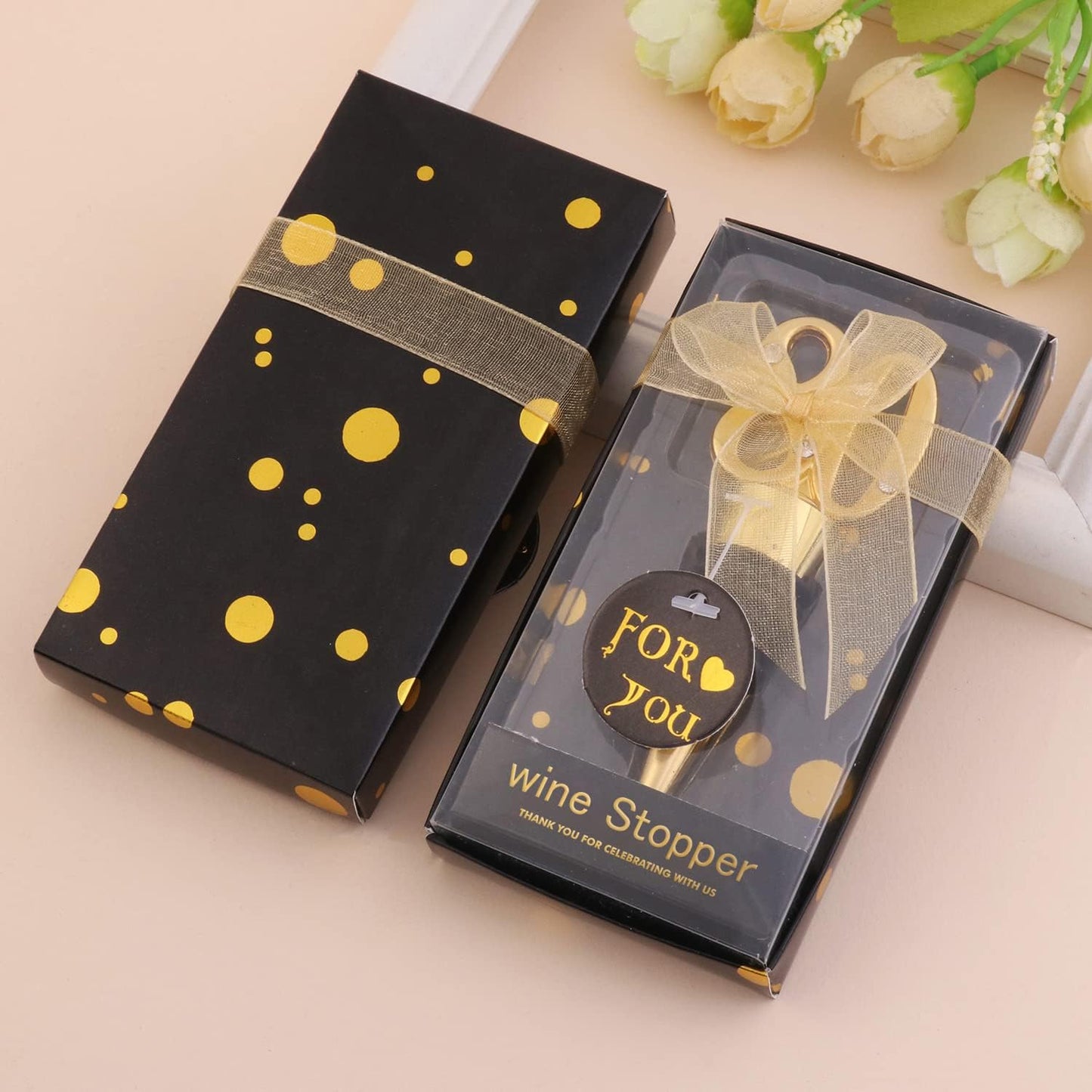 12 Pack 80th Birthday Favors For Guests 80 Years Old Wine Bottle Stoppers With Gift Box For 80th Wedding Anniversary Party Favors Souvenirs Decorations