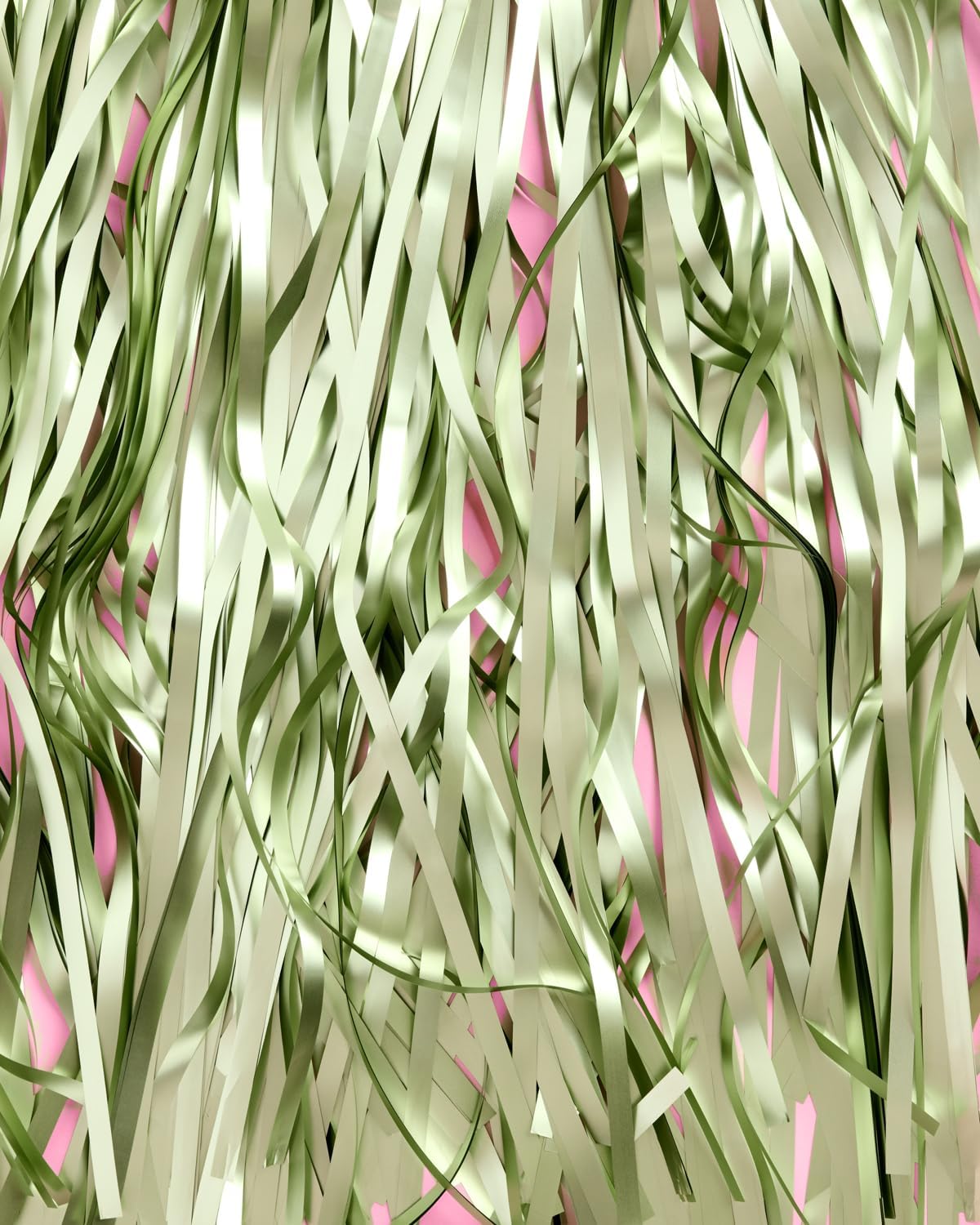 xo, Fetti Party Decorations Sage Green Foil Curtain - Set of 2 | Bachelorette Party Supplies, Cute Birthday Queen Photo Booth, Bach Martini Decor, Bridal Shower Backdrop