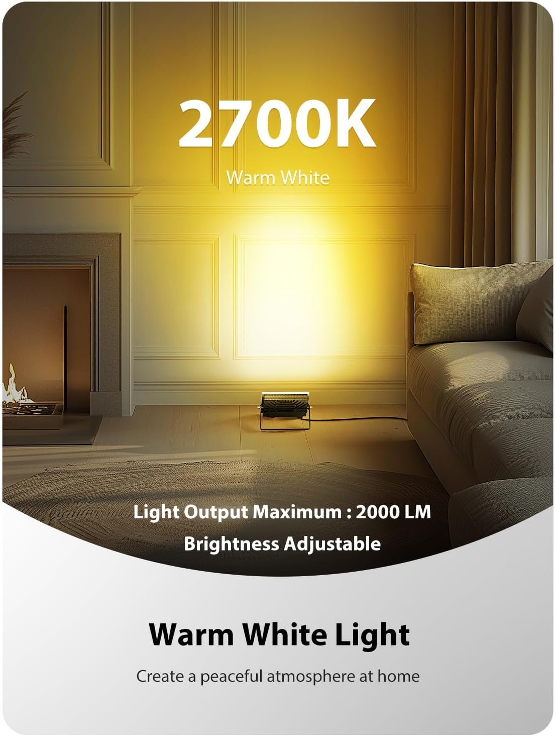 Onforu LED Flood Light Outdoor 250W Equivalent, 25W Color Changing RGBW Floodlight with Remote, 2700K Warm White IP66 Stage Lighting Indoor Uplights for Events, Uplighting for Party 4 Pack