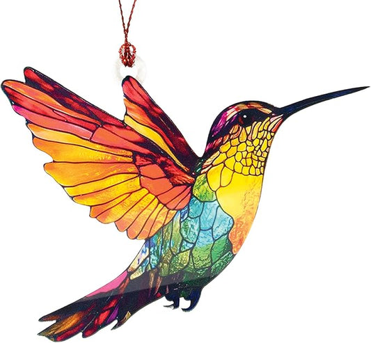 Christmas Ornaments - Hummingbird Christmas Ornament - Hummingbird Gifts for Women - Bird Ornaments for Christmas Tree - Hanging Decor for Xmas Tree - Christmas Ornament 2025 - Gift Exchange