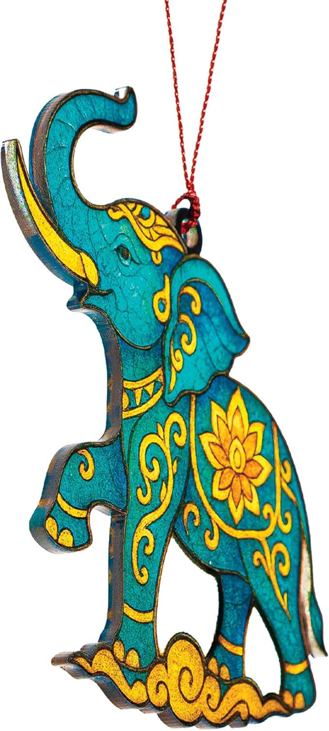 Friend Gift for Women - Friendship Gifts for Women - Elephant Gift for Girls - Friend Ornaments - Christmas Ornament 2025 - White Elephant Gifts - Xmas Tree Funny Decoration, Exchange