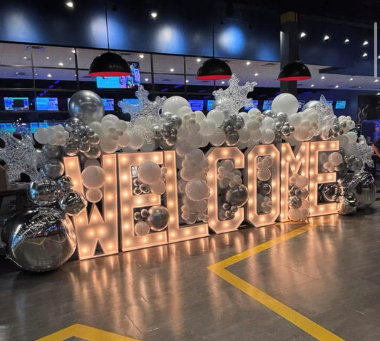 4ft Wood Marquee Letters/Numbers (Price is per Marquee, Once Order is Placed Please Message us to let us Know What Letters/Numbers You Need