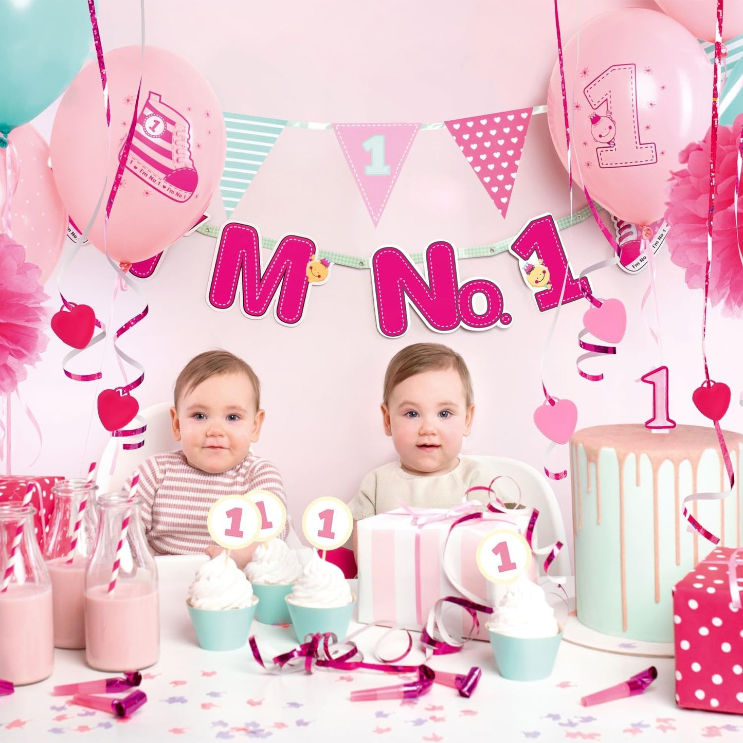 40PCS Balloon Weights Plastic Heart Shaped Balloon Pendants Wedding Birthday Party Balloons Accessories For Helium Balloon Decoration(RoseRed & Pink)