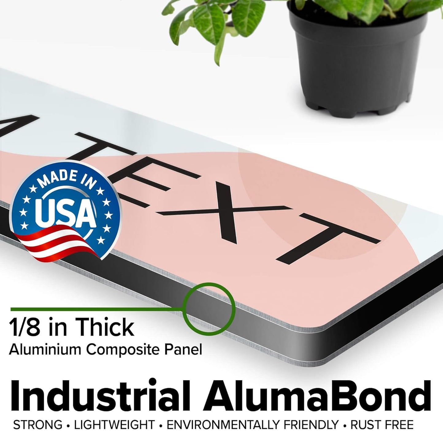 Custom Sign, Christmas Gift Custom Street Sign, 11 Font Colors, 13 Font Styles, 4 Hole Options, 22 Sizes, 3x12 Inches, Rust Free DiBound, Fade Resistant, Made in USA by My Sign Center (Minimalist)