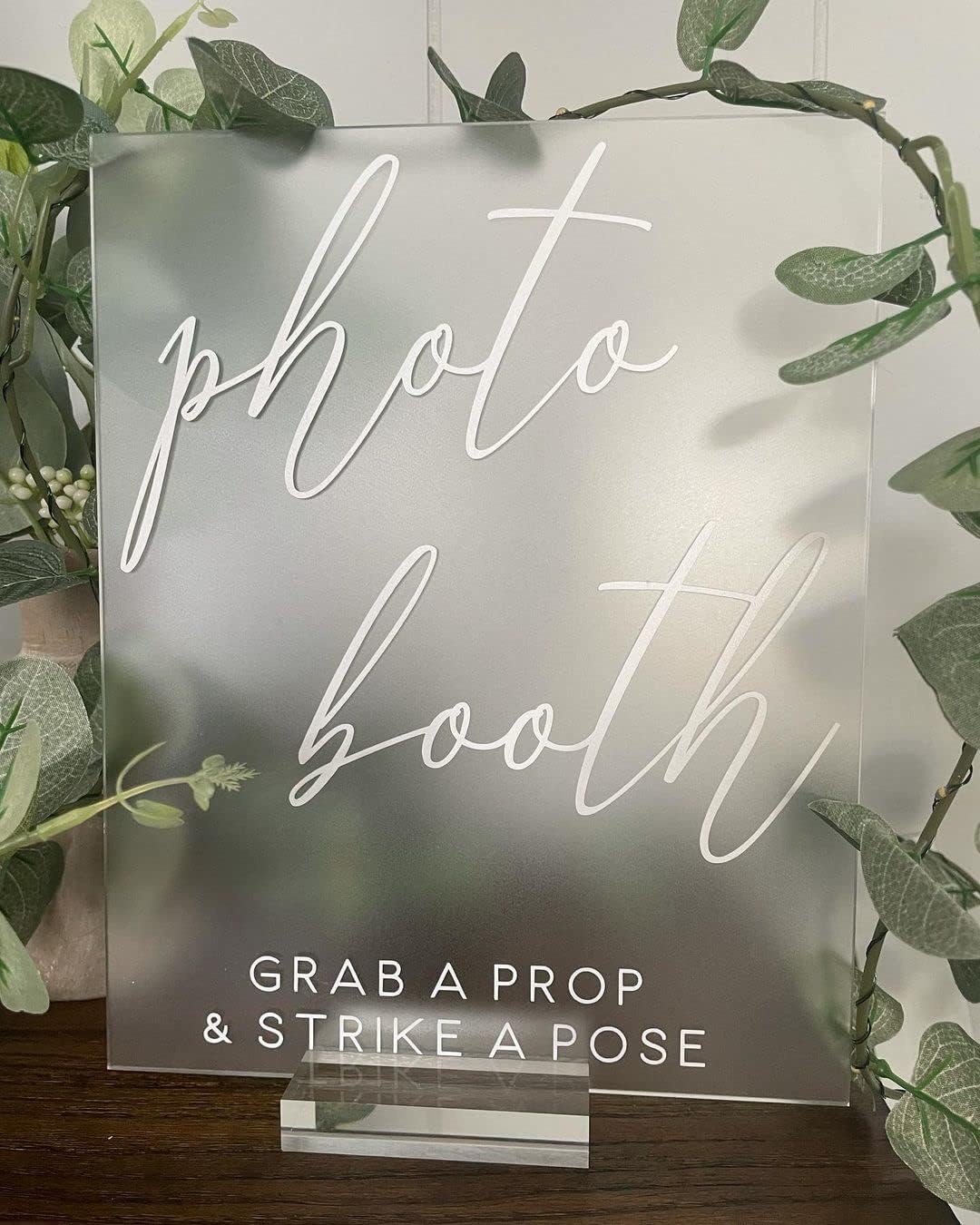 JINMURY Acrylic Sheets, 5 Pack 8x10 Inch Frosted 1/8 Inch Thick Decorative Signage, Perfect for Signage and Craft Projects