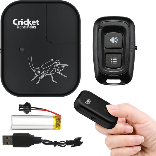 Cricket Noise Maker Prank with Remote Control,Hidden Prank Noise Maker for Adults,Gag Gifts for Adults,Prank Stuff,Suitable for Party, Office, Home, School, Car