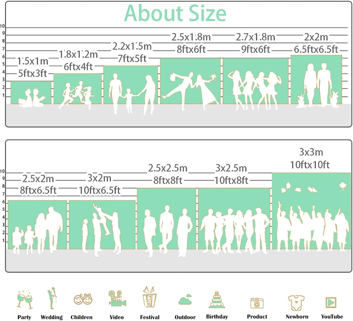 Hippie Backdrop 20x10ft 60s 70s Backgrounds Tie Dye Theme Party Decorations Hippie Supplies Photo Booth Props