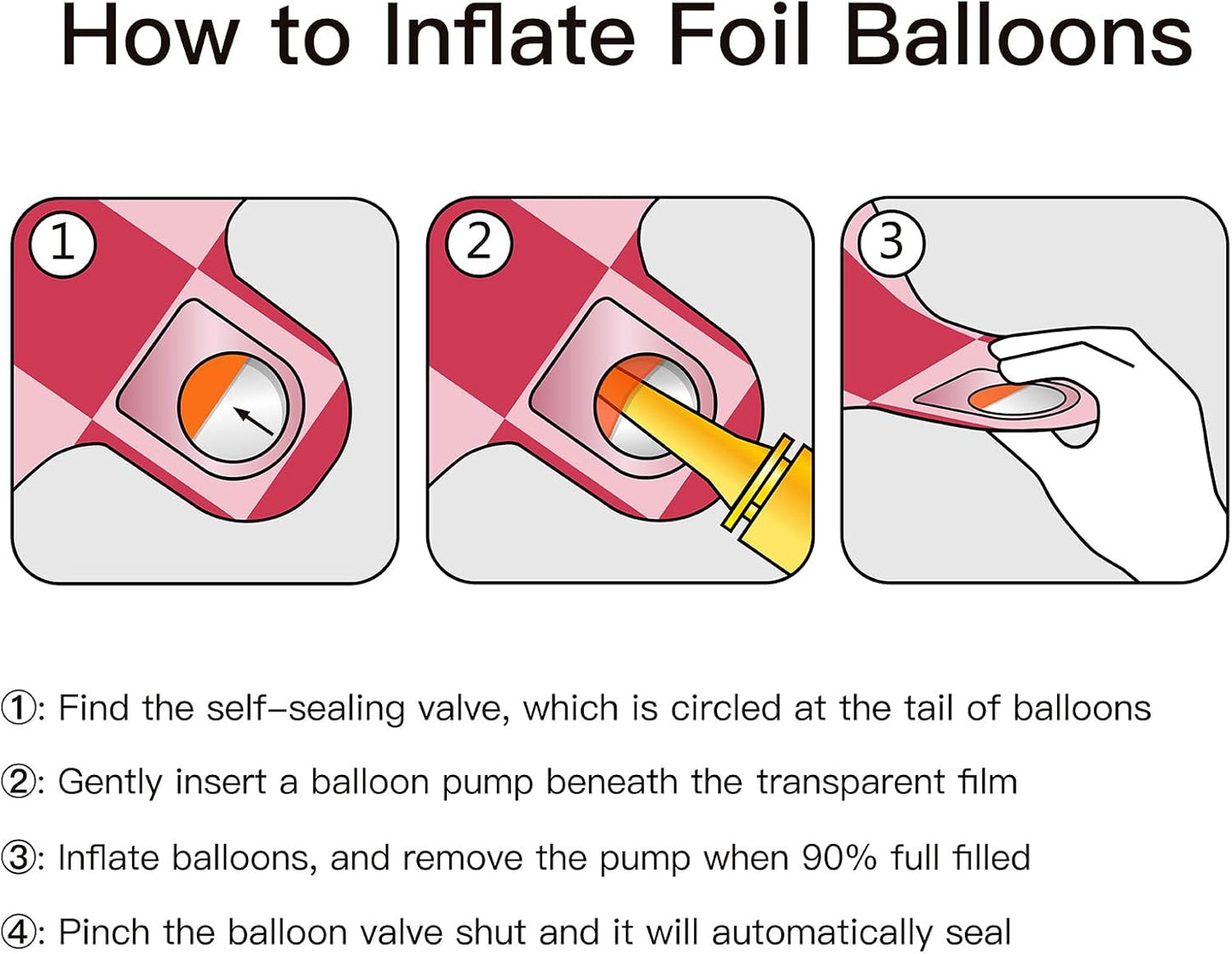 40 Inch Pink Checkered 7 Balloon Large Hot Pink Number Balloons for Girls 7th Birthday Decorations Pink Number 7 Balloon