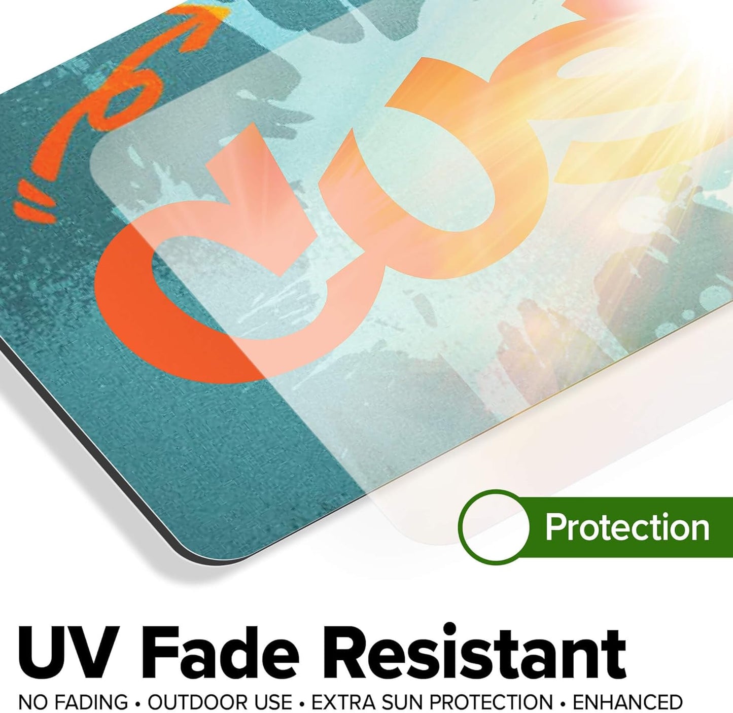 Custom Sign, Custom Street Sign, 11 Font Colors, 13 Font Styles, 4 Hole Options, 22 Sizes, 6x24 Inches, Rust Free DiBound, Fade Resistant, Made in USA by My Sign Center (Graffiti)