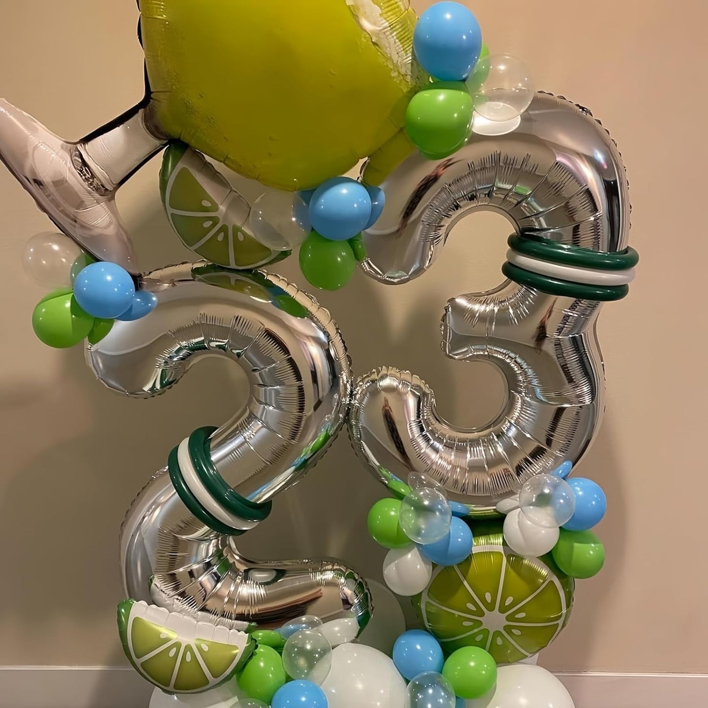 Silver 6 Balloon,40 Inch Number 6 Balloon,6 Birthday Balloon Decorations,Helium Silver 6 Balloon Number for Birthday Party Decorations