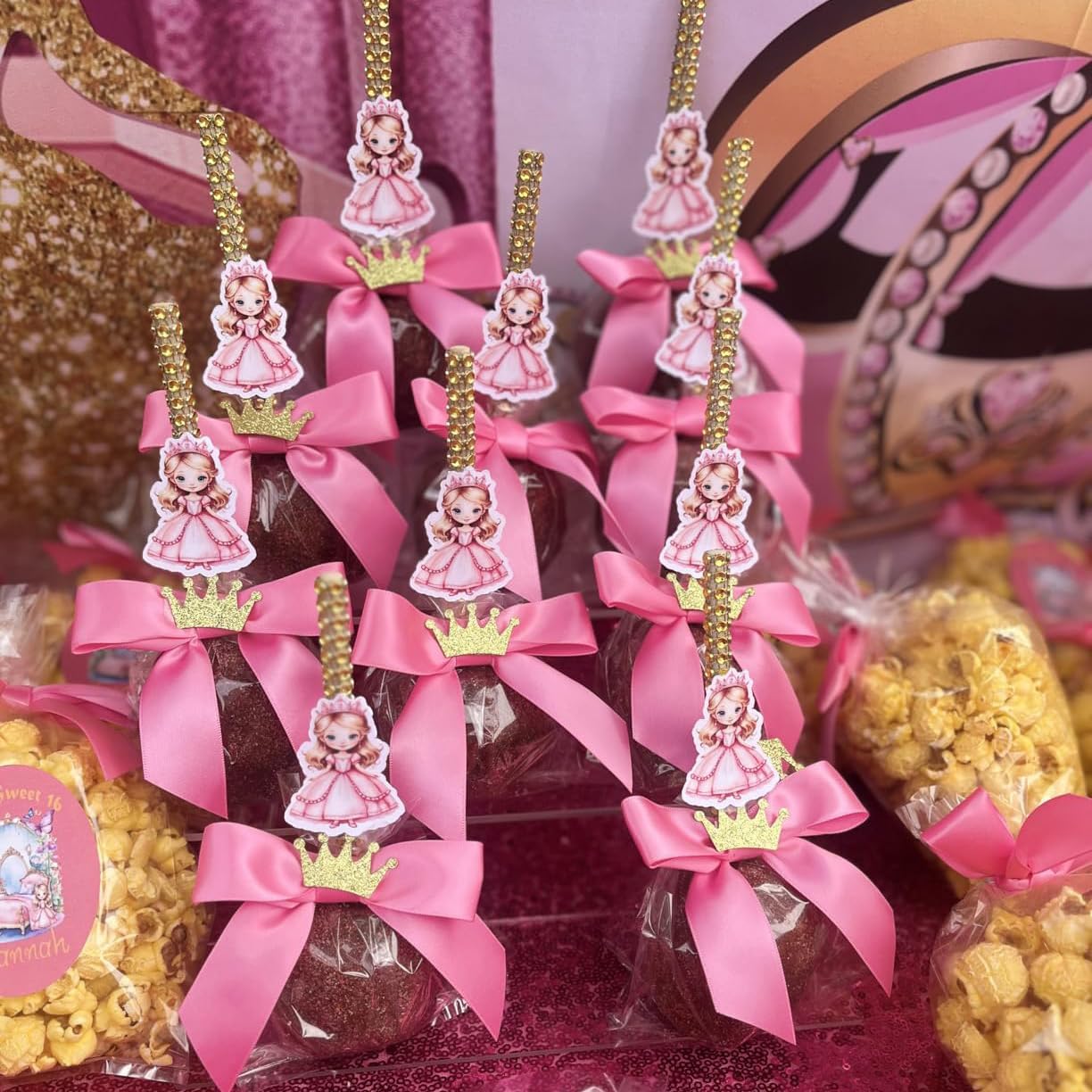 114 Pack Twist Tie Bows for Treat Bags 3" Hot Pink Satin Ribbon Bows for Package Craft, Gift Wrapping Decoration, Candy Bags, Bakery Bags, Wedding, Baptism, Tableware Decor Party Decoration