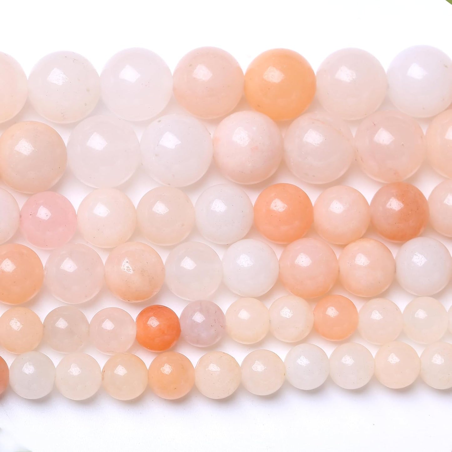 Streamer Powder Stone Beads for Jewelry Making DIY Craft Gemstone Beads Kit (10mm, 35pcs) Cosmic Crystal Pebbles for Bracelets, Necklaces, Home Decor