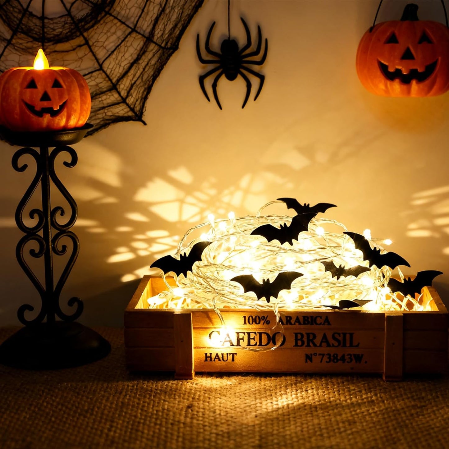 33ft 100 LED Plug in Connectable Fairy String Lights, 8 Mode Decorative Lights for Home, Bed Room, Classroom Wall Ceiling Tree Hanging Indoor Outdoor Easter Christmas Decor, Warm White