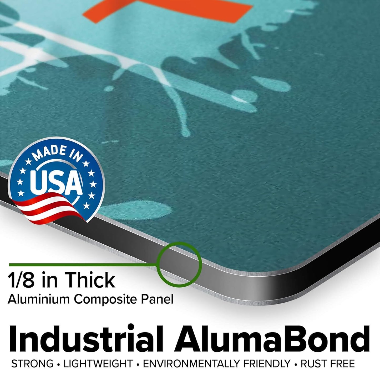 Custom Sign, Custom Street Sign, 11 Font Colors, 13 Font Styles, 4 Hole Options, 22 Sizes, 18x18 Inches, Rust Free DiBound, Fade Resistant, Made in USA by My Sign Center (Graffiti)