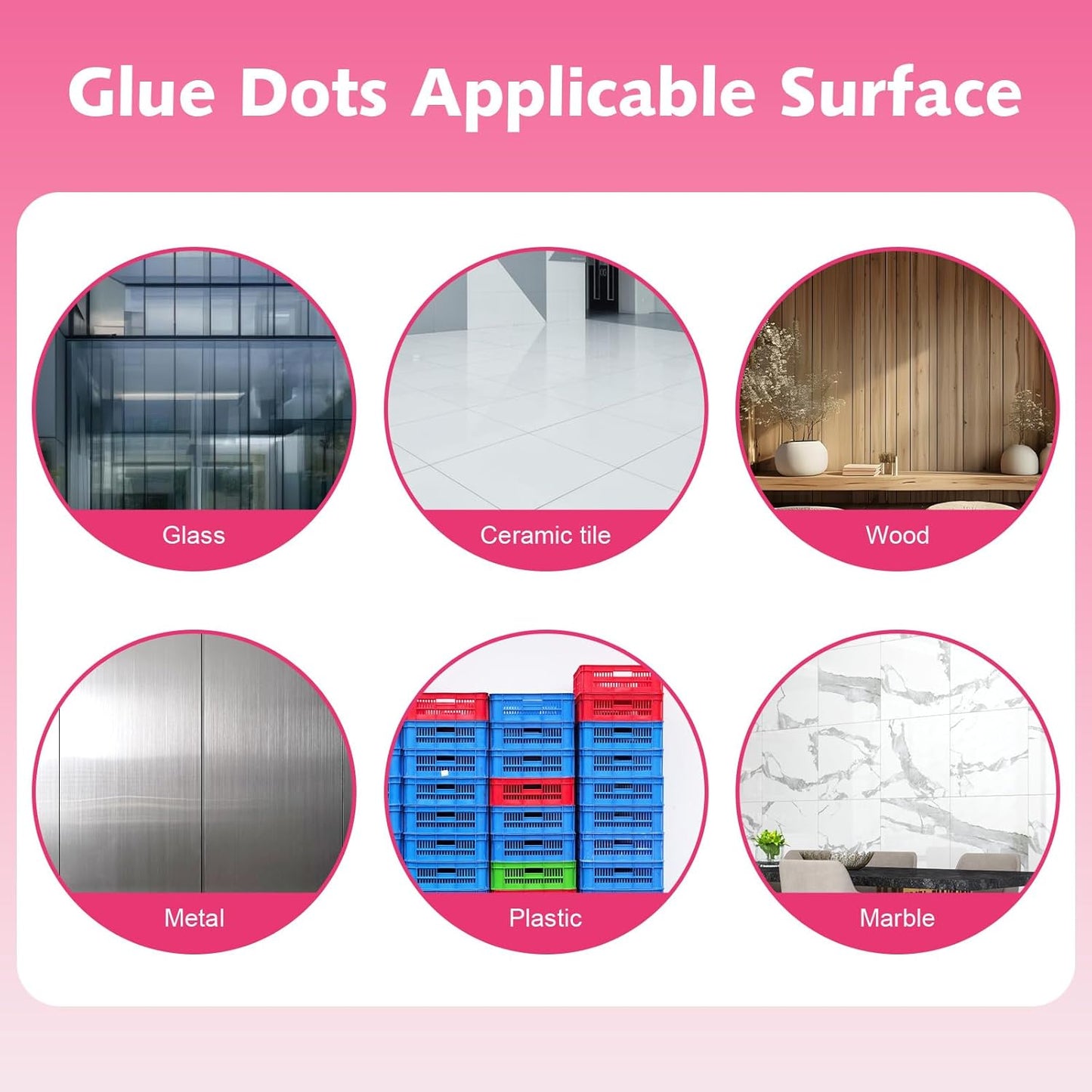 Bezente Balloon Arch Strip Kit, 98.4ft Balloon Tape Strips and 600pcs Glue Point Dot Stickers for Garland Wedding Birthday Baby Shower Party Decorations