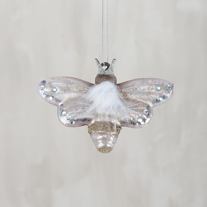 Primitives by Kathy Glass Ornament - Insect Christmas Ornament Holiday Décor Hanging Tree Decorations Festive Party Themed Gift