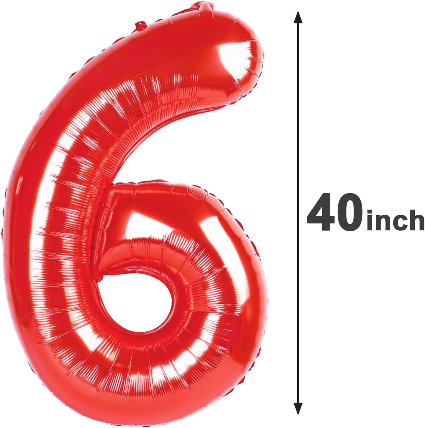 Red Number 26 Balloon 40 Inch Birthday Decorations, Number 26 Balloon Birthday Party Decorations, Anniversary Decorations Graduations Party Supplies