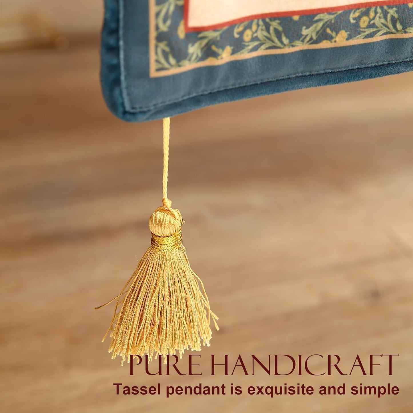 patdrea Designer Casual Wild Floral Velvet Table Runner 102 Inch Long, Brown Occult Bouquets Pattern Table Mat, Decoration for Kitchen Dining Coffee Table Cabinet Banquet Thanksgiving,12"*102"