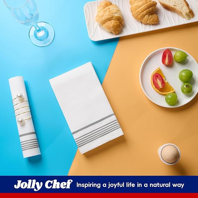 600 Pack Paper Napkins, Disposable Guest Towels Party Dinner Napkins Soft, Absorbent 3-Ply Hand Towels for Bathroom, Wedding and Events