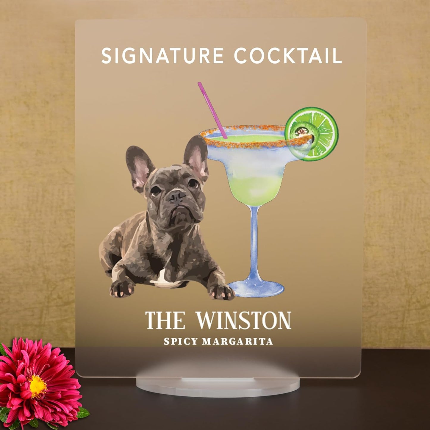Pet Signature Drink Wedding Signs
