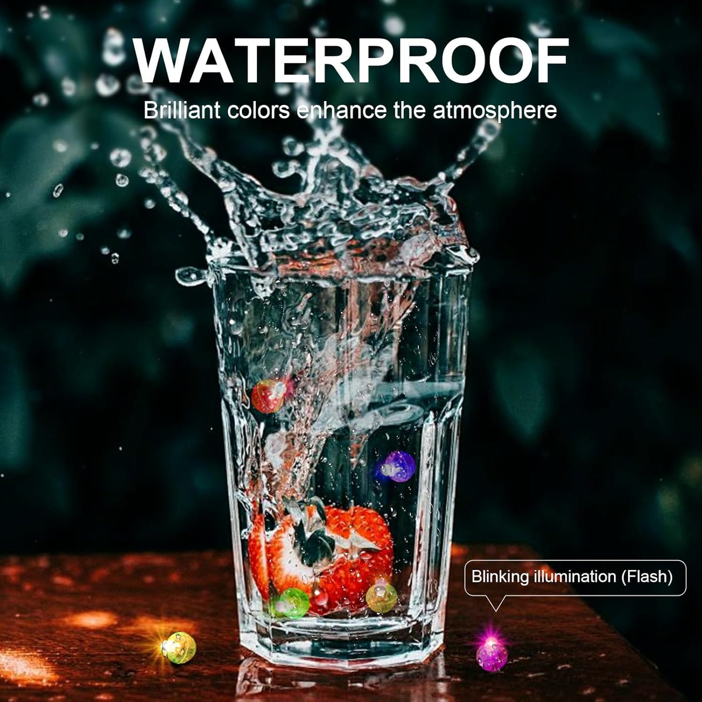 Aogist 200Pcs White Balloon Lights with Hook,Long Standby Time,Waterproof Mini Light for Birthday Party Wedding Christmas Halloween Easter Decorative (Flash)