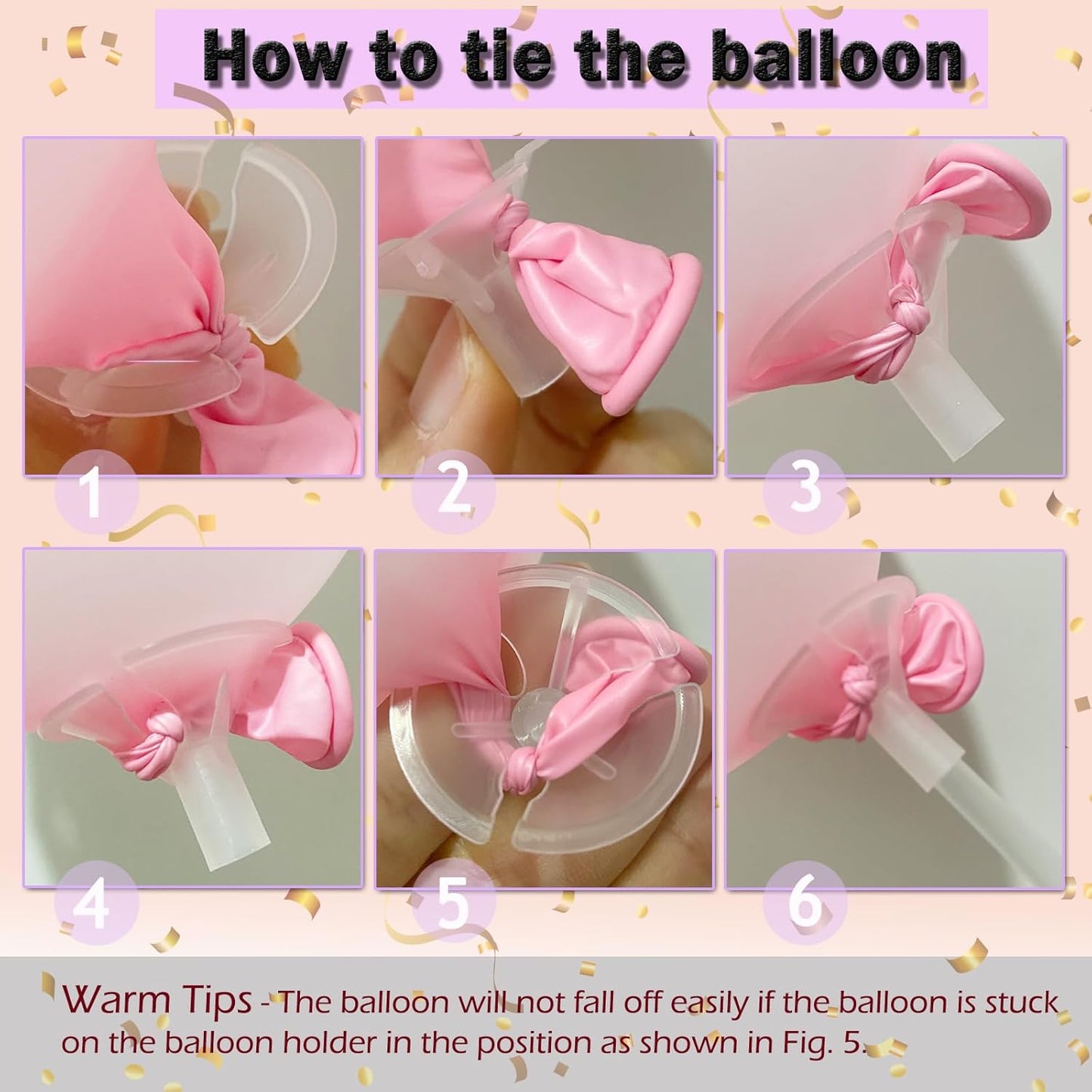 Balloon Column Kit Set of 2 With Balloons Included - Balloon Tower with Stand, Base, and Pole,Backdrop Decoration for Wedding, Baby Shower, Birthday Party, or Bachelorette Parties (Metallic Blue Gold)