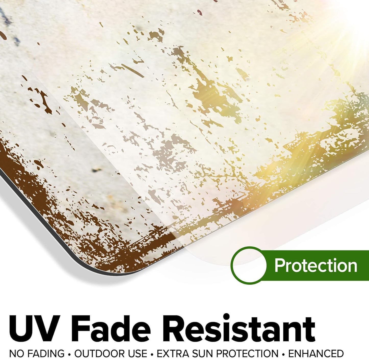 Custom Sign, Custom Street Sign, 11 Font Colors, 13 Font Styles, 4 Hole Options, 22 Sizes, 36x36 Inches, Rust Free DiBound, Fade Resistant, Made in USA by My Sign Center (Rustic)