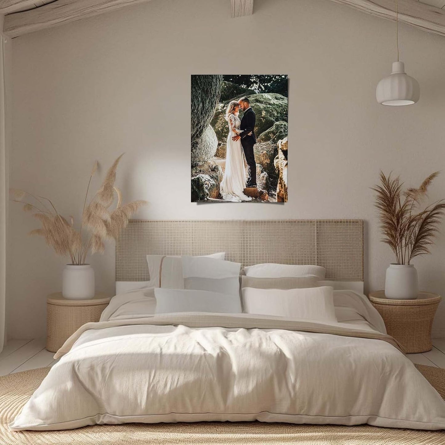 Personalized Custom Canvas Prints: Photo On Canvas (Framed Canvas, 16x20) Transform Your Photos into Stunning Framed Wall Art Digitally Printed Photo To Canvas Ideal for Home Decor