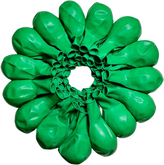 90 Pack Green Balloons 18 inch Green Latex Large Balloons for Party Decorations and Events ZWZLIULIAN