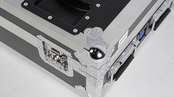 Battery Powered Stage Par Lights, 9X18W RGBW+UV, Remote DMX Control, for Church, DJ, Wedding (Case)