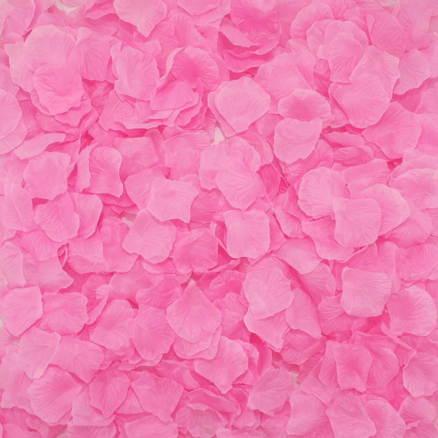 CODE FLORIST 1100 PCS Pink Silk Rose Petals for Valentine's Day,Romantic Night,Wedding,Proposal Anniversary Flower Decorations(Separated,Scented)