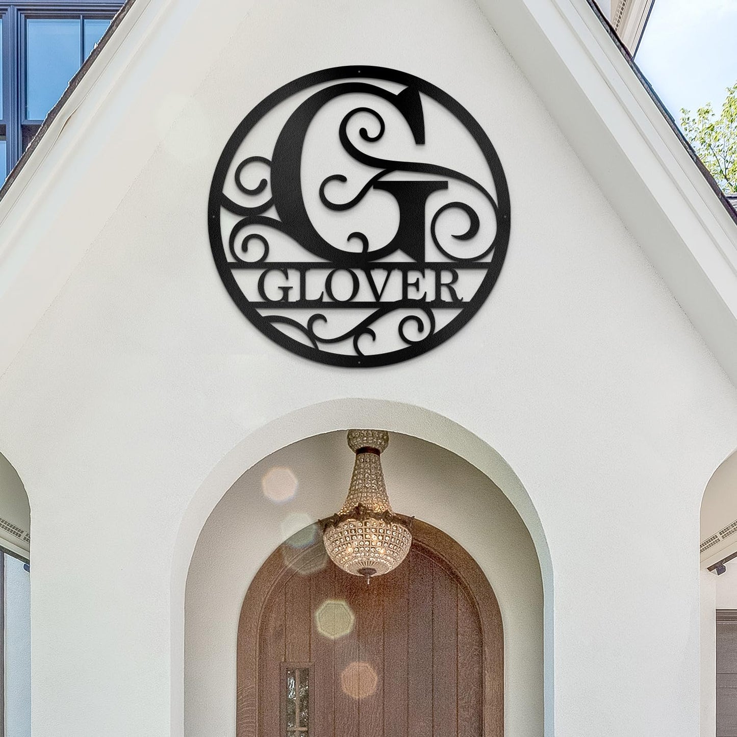 Custom Metal Signs Metal Name Sign Metal Wall Art Split Letter Monogram Wall Decor Metal Wall Art Last Name Sign Family Name Sign Personalized Wedding Gift Fire Pit Sign Outdoor Decor Cabin Sign