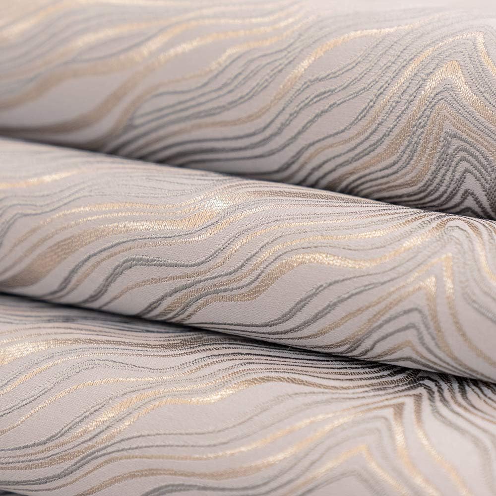 Avigers 12 x 72 Inch Decorative Luxury Abstract Striped Silver Gray Table Runners with Tassels for Home Living Room Bedroom Art Decor Wedding