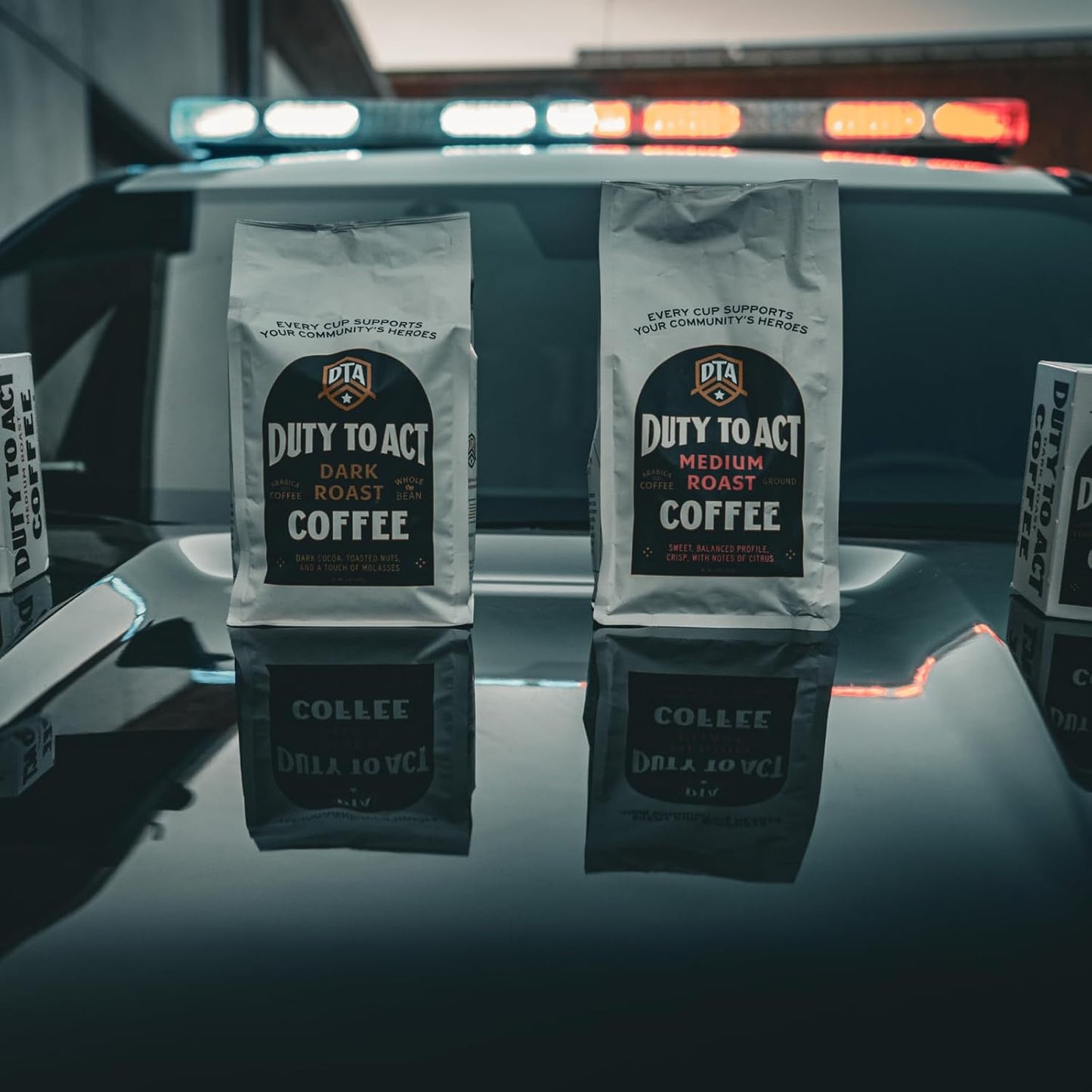 Duty to Act Dark Roast Whole Coffee Beans, 2 lbs (Pack of 1)