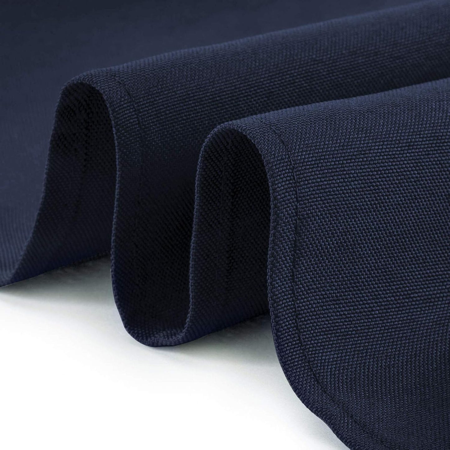 Lann's Linens - 70" Square Premium Tablecloth for Wedding/Banquet/Restaurant - Polyester Fabric Table Cloth - Navy Blue