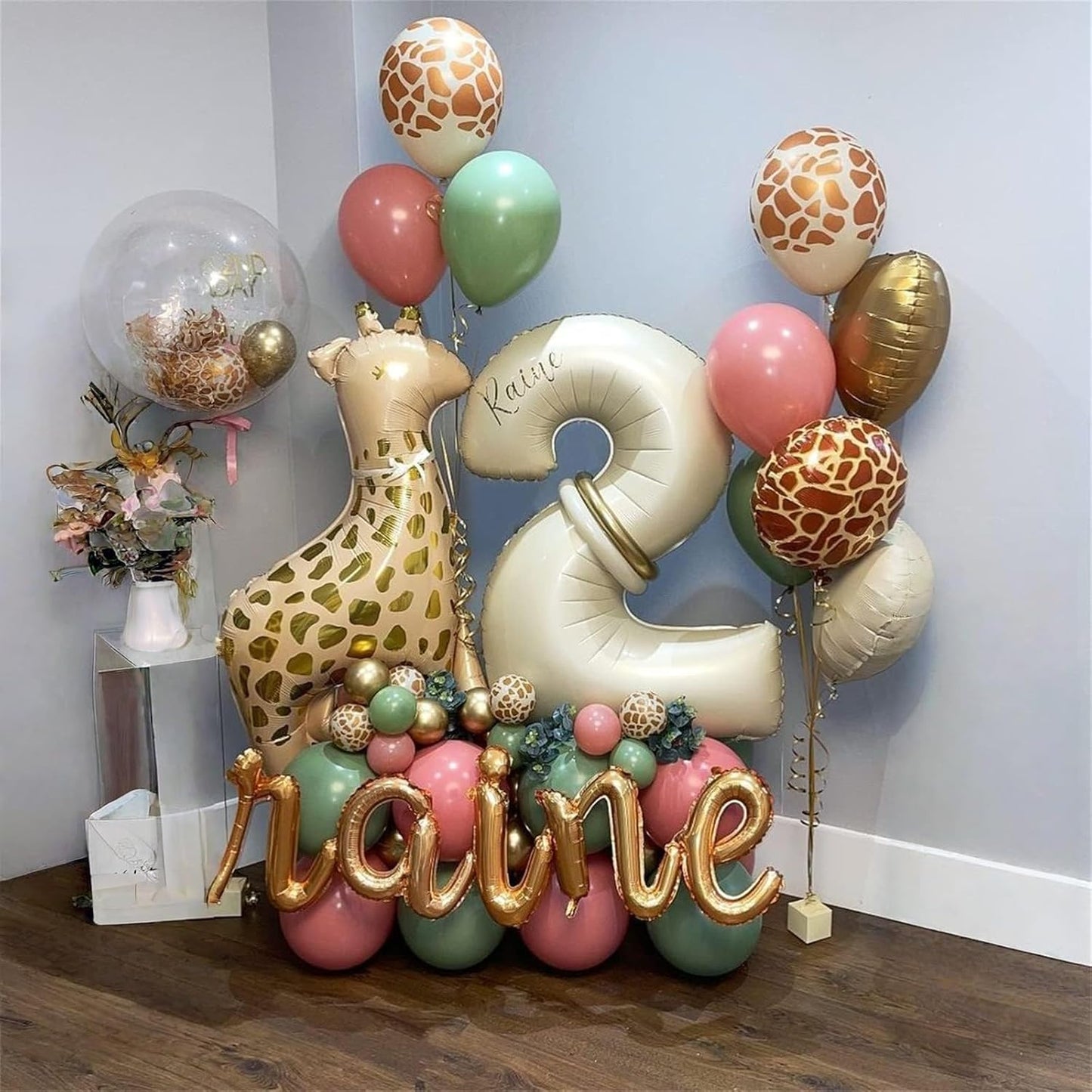 40 Inch Beige Number 1 Balloon for 1st Birthday Decoration, Large Self Inflating Cream Foil Number Balloons 0-9 for Boys Girls, White Sand 1 Helium Balloons for Women Men Party Anniversary Supplies