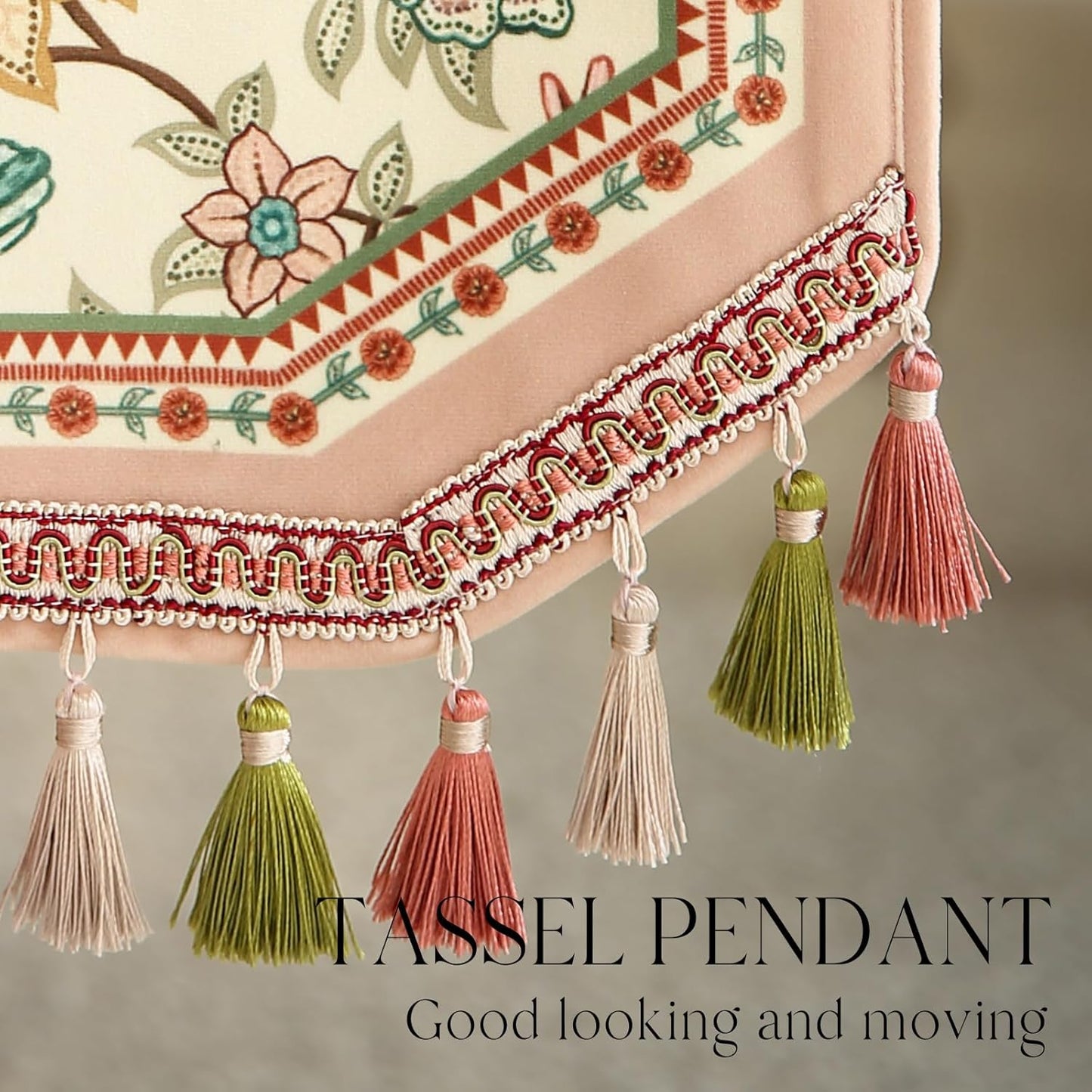 patdrea Velvet French Table Runner Farmhouse for Home Kitchen Dining Decor Parties Family Dinners Wedding 12"*87"